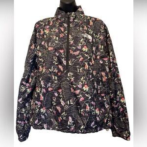 The North Face Hydrenaline 2000 Half Zip Women L Pullower Floral Jacket NF0A82X6